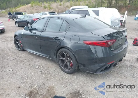 2023 Alfa Romeo Giulia Quadrifoglio Rwd from USA, damaged, VIN ZARFAMEV9P7677087